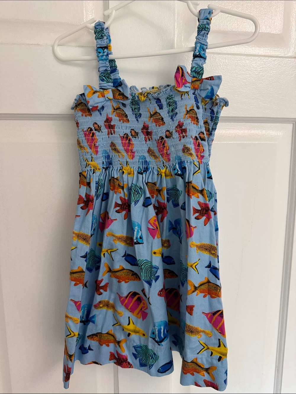 Rachel Riley 3T Fish Print Sundress